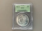 1880 PCGS Morgan Silver Dollar MS63 MS-63 OGH Old Green Holder Blast White PJ