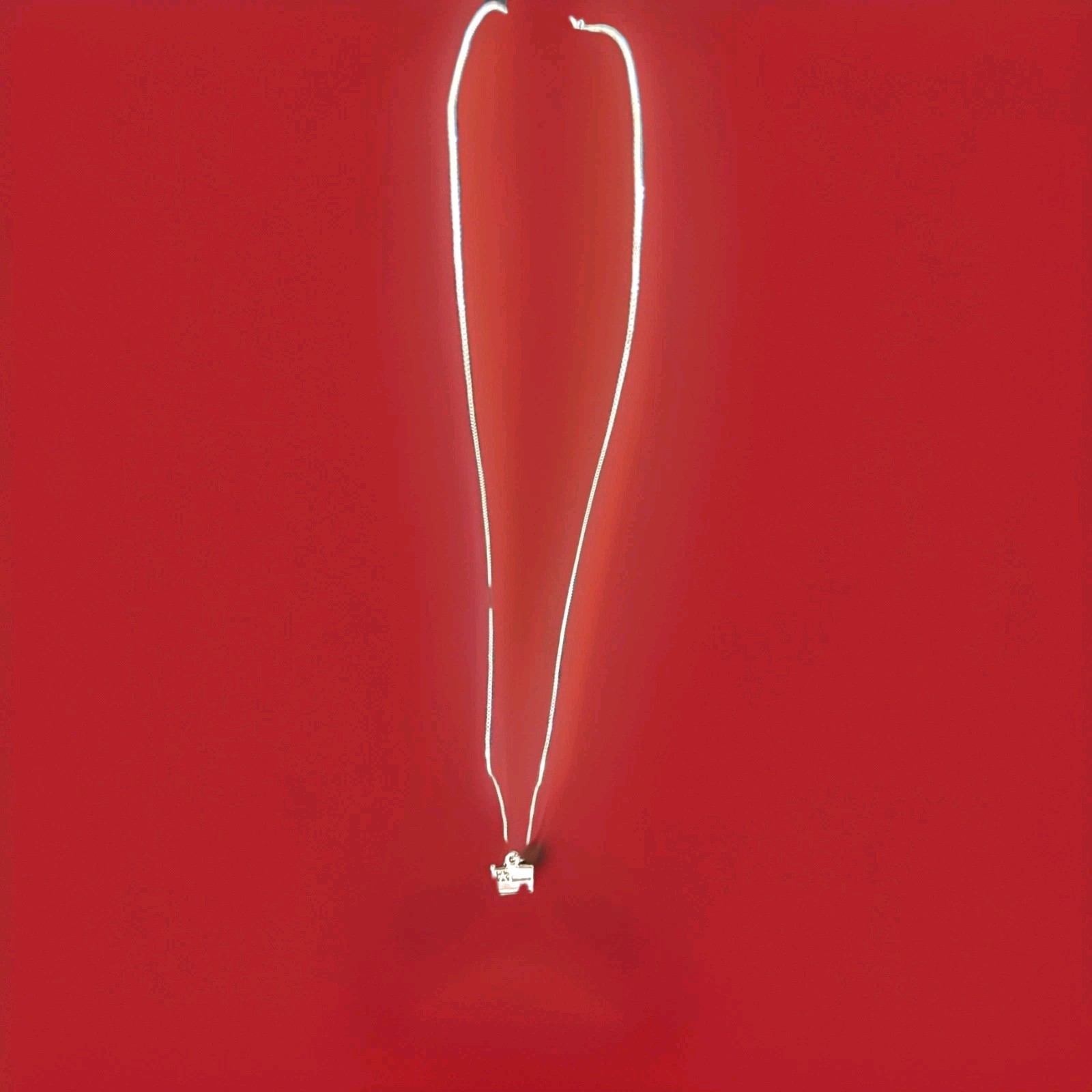 Tiny 925 Sterling Silver Basic American  Flag  on… - image 2