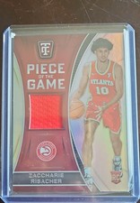 2024-25 Panini Totally Certified - Piece of the Game Zaccharie Risacher #POG-ZCC