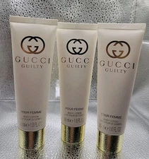 Gucci Guilty Body Lotion 1.6 fl.oz / 50 ML SET OF 3