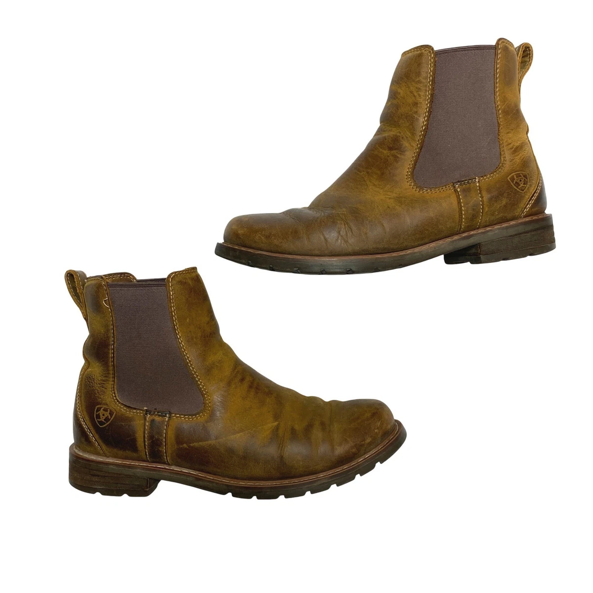 Bottes Chelsea en cuir fourrées et crantées | Marron | Tommy Hilfiger