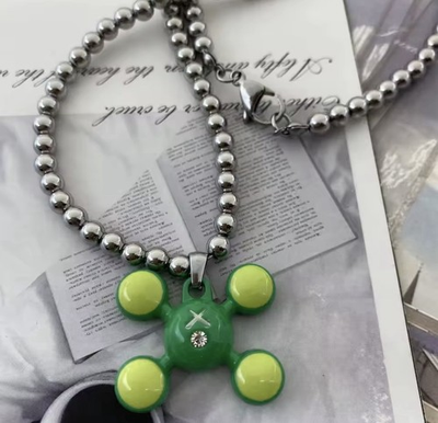 #ad Frank Ocean Homer necklaces pendants Green $29.00