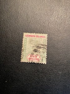 Leeward Islands Scott #7 used