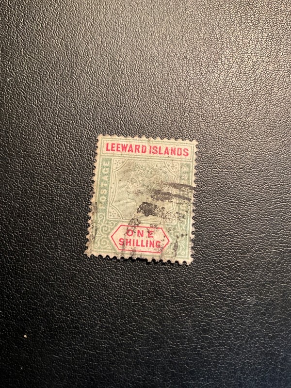 Leeward Islands Scott #7 used