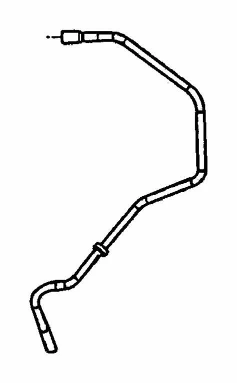 NEW 5.9L DIESEL OIL DRAIN TUBE FOR 2003-2008 DODGE RAM 2500 3500 5.9L CUMMINS - Image 3 of 4