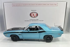 ACME 1/18 Scale 1970 DODGE CHALLENGER T/A “Custom 1 Of 1 Made”