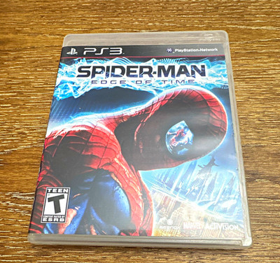 Activision Spider-Man: Edge of Time PS3 T-Teen NTSC-U/C Manual Included