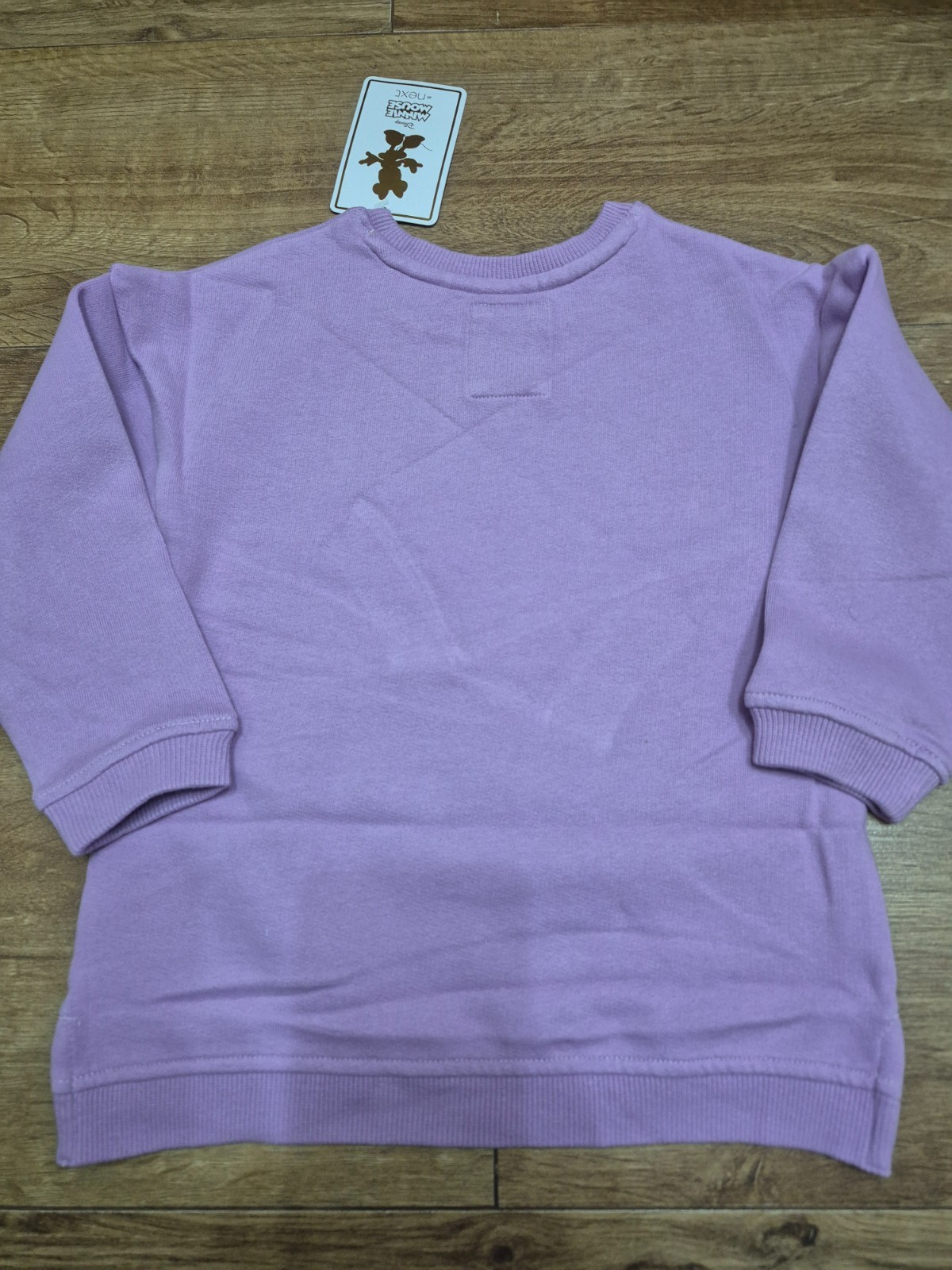 Next Girls Lilac Disney Sweatshirt Size: 3-4 years BNWT image 4