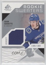 2018 Upper Deck SP Game Used Rookie Sweaters 199/199 Adam Gaudette #RS-AG 1pu3