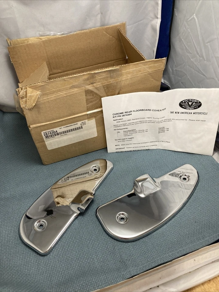 KIT DE CUBIERTA DE SUELO TRASERO CHORME VICTORIA/POLARIS 2874354 GENUINO NUEVO Foto 2 de 4