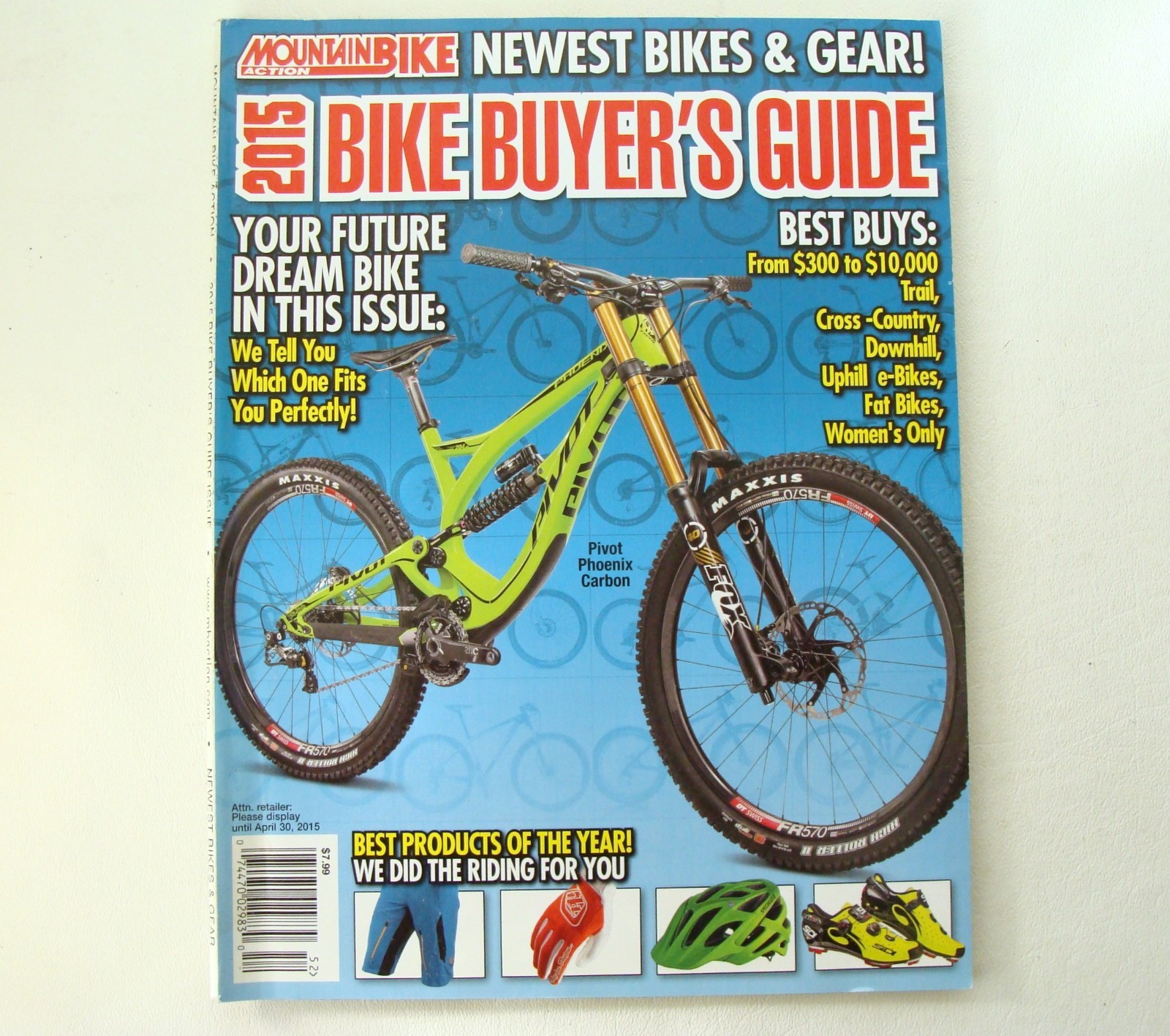 ~ New 2015 Mountain Bike Action Magazine 2015 Buyers Guide M