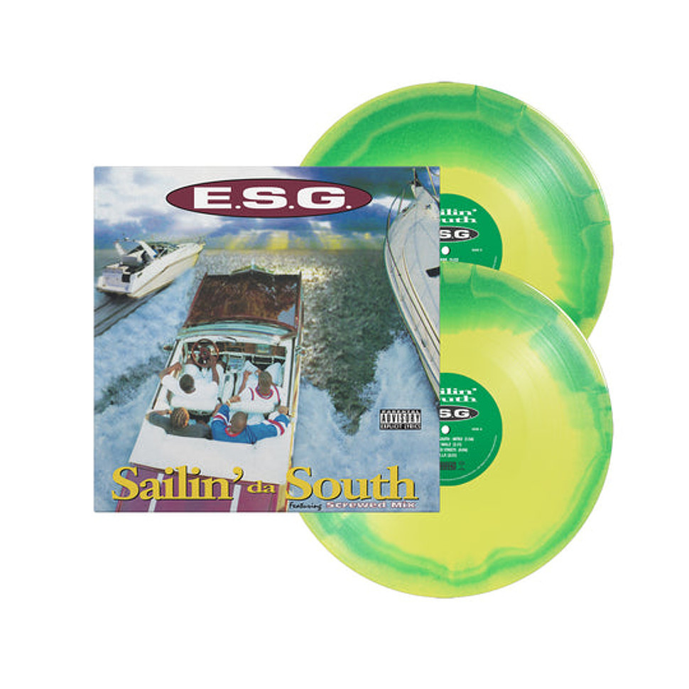 E.S.G. - Sailin' Da South Green / Yellow Vinyl Edition (1995
