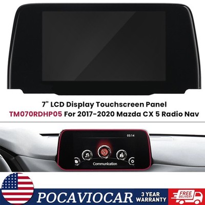 Replacement For 2017-21 Mazda CX-5 7'' LCD Display Touch Screen Radio Navigation
