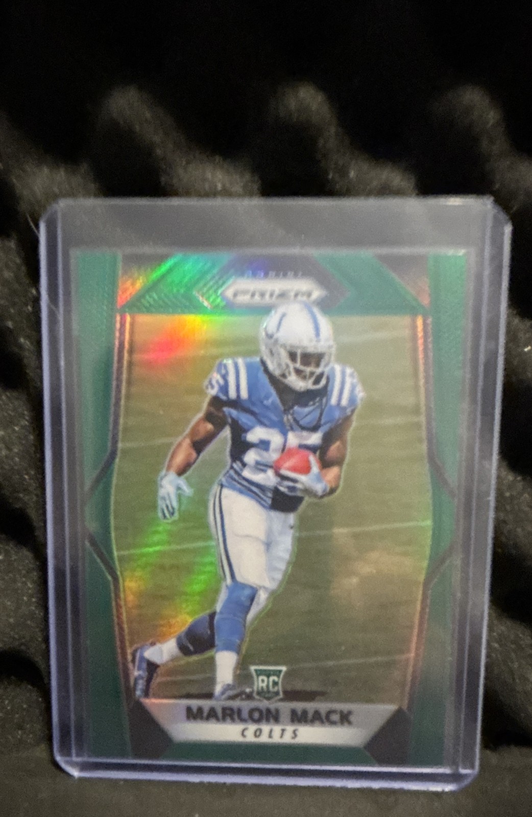 2017 Panini Prizm - Rookies Marlon Mack #287 Green Prizm (RC)