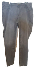 Universal Threads 18W High Rise Skinny Gray Slim Leg Jeans NWT