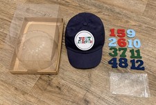 Mud Pie Monthly Milestone Baseball Cap Gift Set