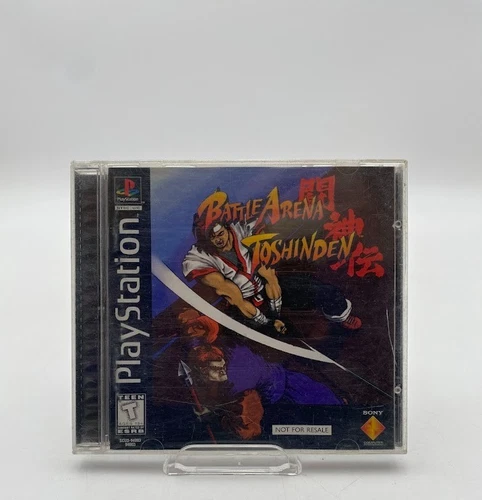 Battle Arena Toshinden Sony PlayStation 1, 1995 T-Teen Complete CIB