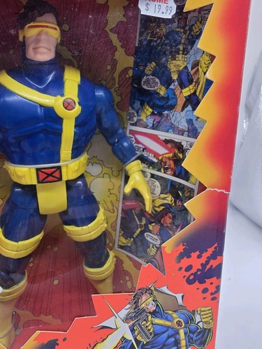1993 Toy Biz Cyclops The Uncanny X-Men Deluxe Edition 10" Figure Marvel Legends - Picture 8 of 13