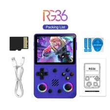 RG36 PRO 3.5" IPS Screen Open Source Retro Classic Handheld Video Game From USA