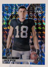 2025 Panini Mosaic - Jack Bech #280 Blue Reactive Mosaic Prizm Variation