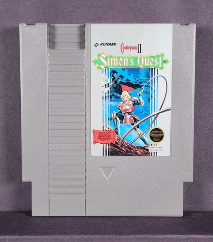 Castlevania II 2 Simon's Quest NES Nintendo Video Game - *Cleaned & Tested*
