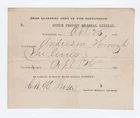 1865 CIVIL WAR PASS - Army of the Shenandoah "Through the Lines" - SCARCE FIND!