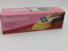 OSROW vintage steam iron in box