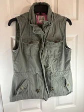 Ashley Outerwear Women S Vest Jacket Sleeveless Pockets Full Zip Adult Collard 