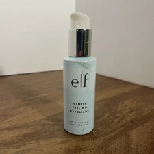 e.l.f. Gentle Peeling Exfoliant Enriched Face Cleanser, 3.04 Fl Oz Damaged Bottl