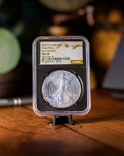 2025 (P) American Silver Eagle w/ Eagle Privy NGC MS70 First Releases