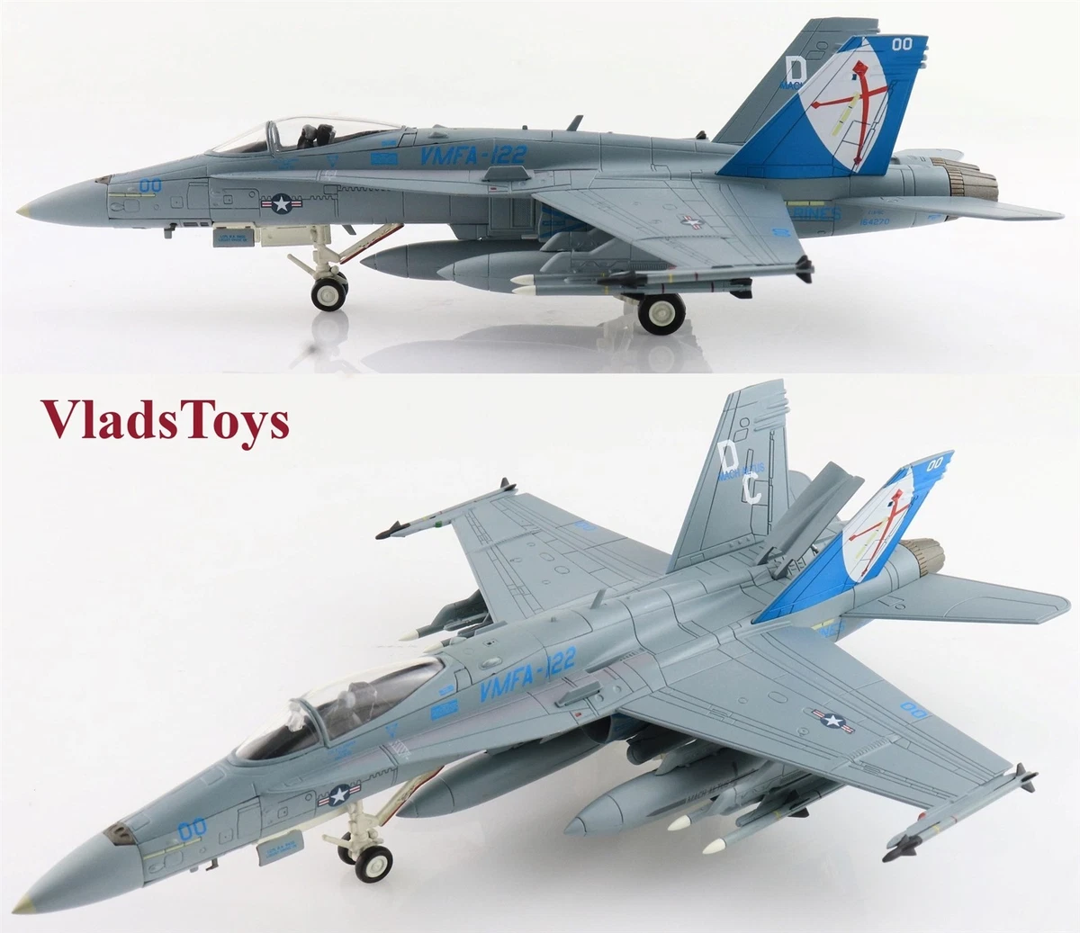 ホビーマスター 1/72 HA3579 F/A-18C ホーネット VMFA-122