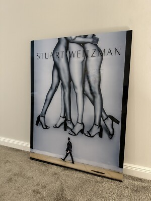 Stuart Weitzman limitierte Fotografie auf Acrylglas