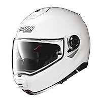 NOLAN N100-5 KLASSISCH 005 METALL WEISS FLIP VORNE MOTORRADHELM - Bild 6 von 6