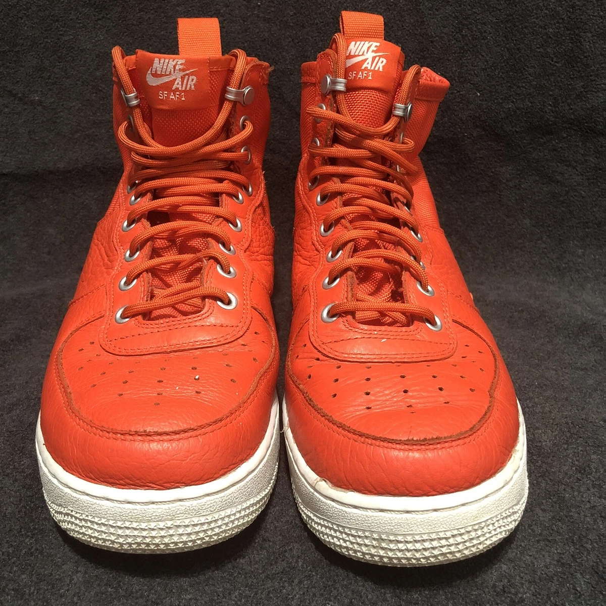 Nike sf af1 mid orange sale