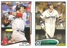 2 DIFFERENT CARD LOT OF MIKE CARP 616