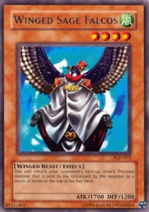 Winged Sage Falcos - PGD-072 - Rare - 1st Edition x3 - Lightly Played
