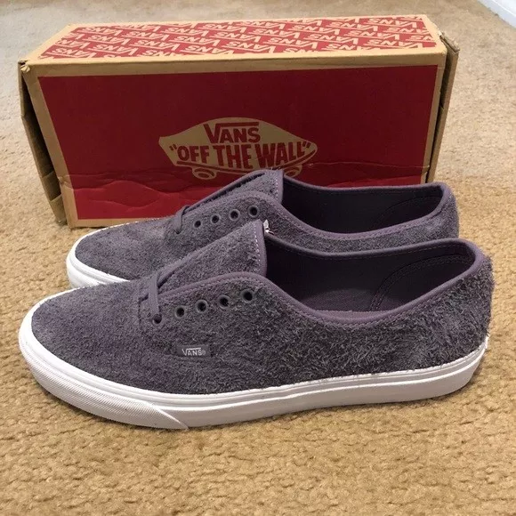 vans authentic hairy suede