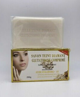 savon glutathione soap SAVON TEINT DIAMANT GLUTATHIONE COMPRIME ECLAIRSSANT STRONG LIGHTENING SOAP  250G