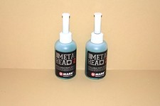 2 Metal Head2 Paint Markers Green 2 Oz Auto Salvage Industrial Junk Yard Crafts