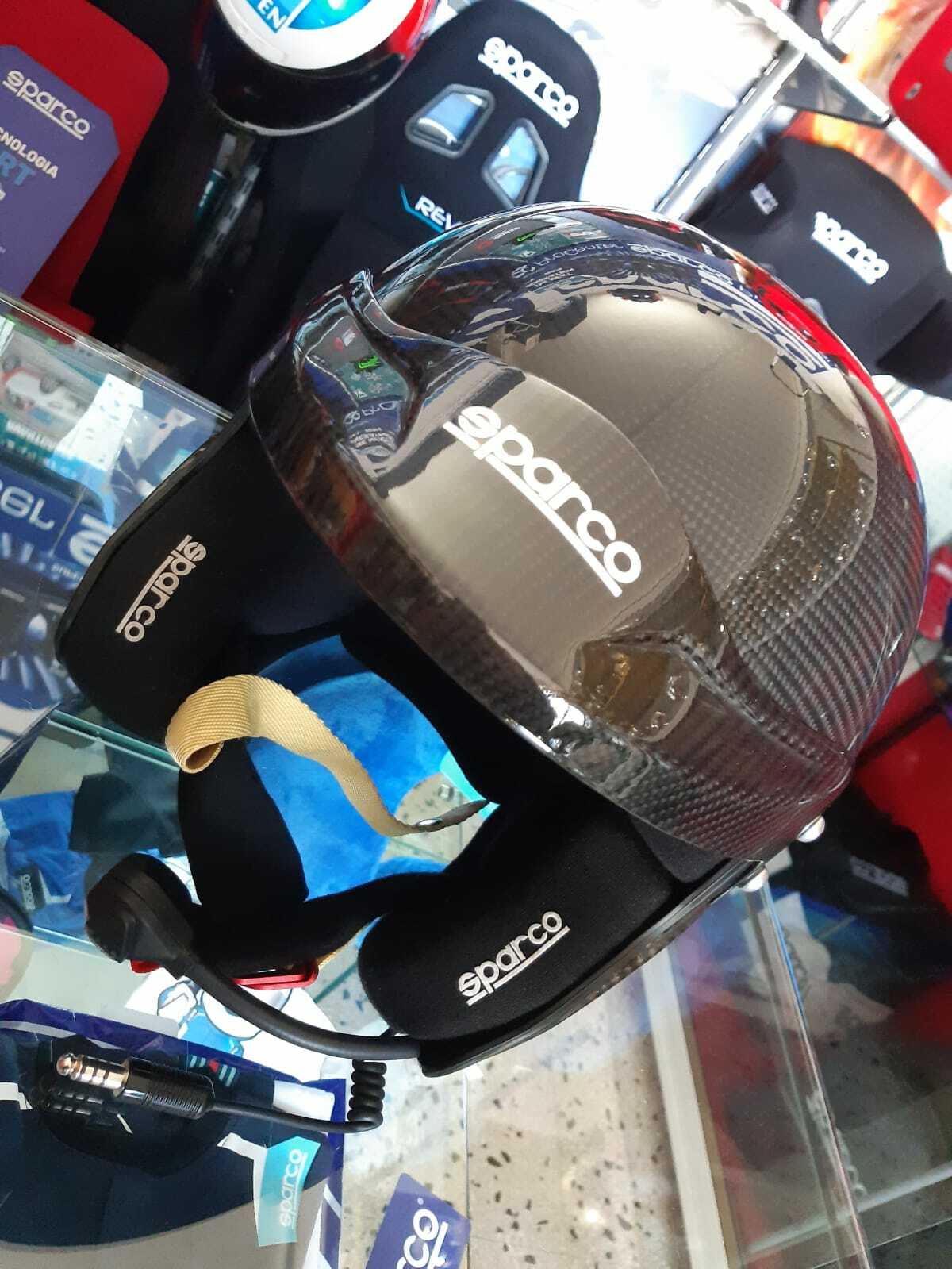 CASCO SPARCO SKY RJ-7I 8859 CARBON ESPOSTO IN NEGOZIO TAGLIA ML CODICE 003365