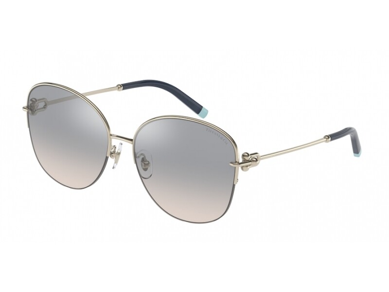 Tiffany Sunglasses TF3082 61691U Gold silver Woman