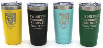 Tiger King  Joe Exotic 20oz Stainless insulated Mug Cup Glass