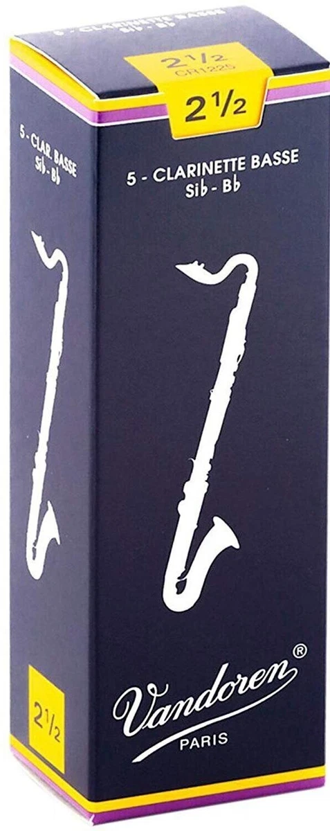 Ance Per Clarinetto Sib Gonzalez Concerto - Forza 2.5, Confezione Da 10, Suono Dolce E Centrato