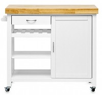 Denver Modern Kitchen Cart Denver Modern Kitchen Cart