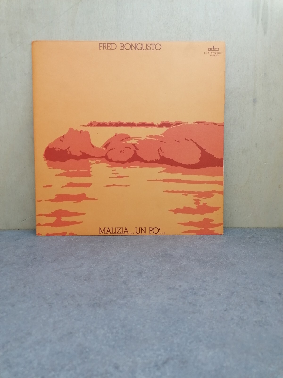Fred Bongusto ‎– Malizia ... Un Po' ... 1973 Italy LP