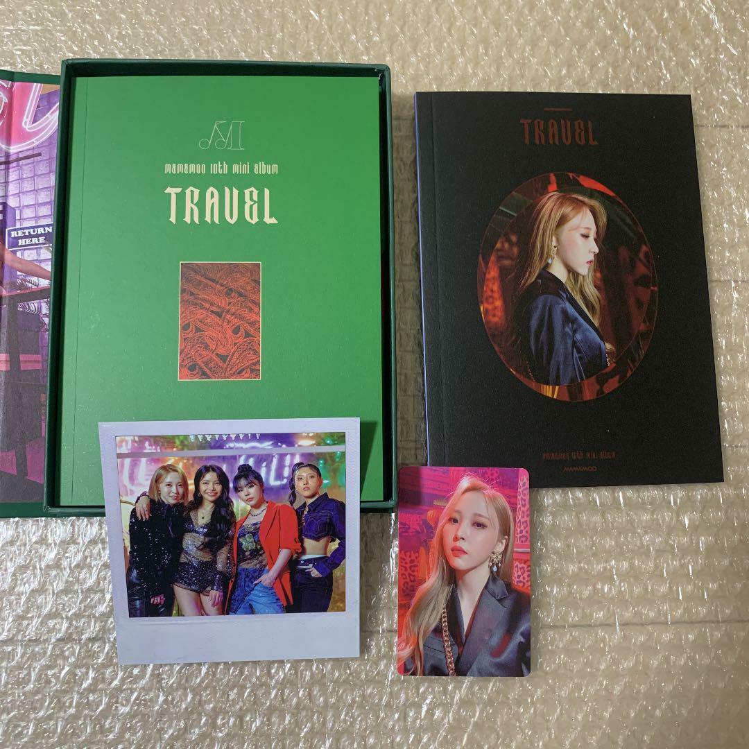 MAMAMOO TRAVEL Moonbyul set CD goods photo book photo card K-POP