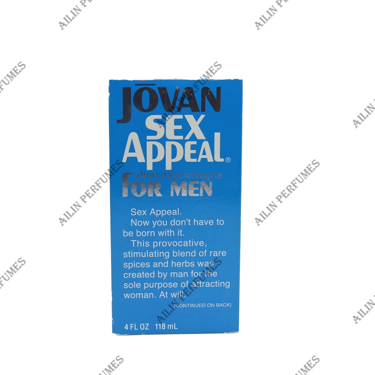 SEX APPEAL by jovan 4oz (118ml) aftershave men | eBay