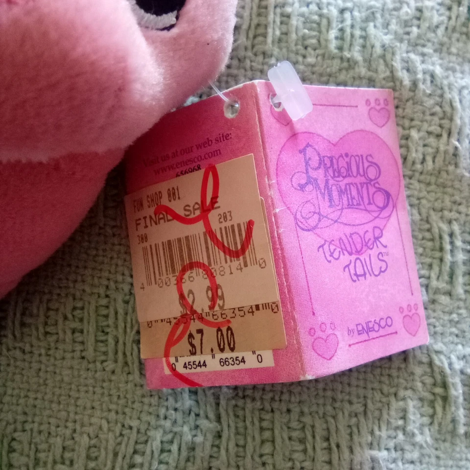 Precious Moments Lot Of 9 Plush Toys Tender Tails , Pirate Parrot, Circus Seal - Image 3 of 4