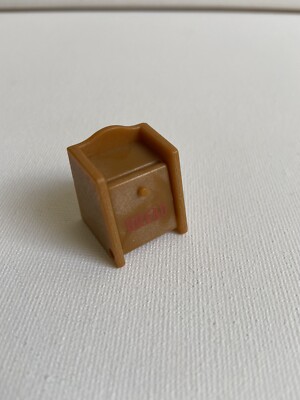 Sylvanian Families Kitchen SPARES Brown Bread Bin Breadbox Calico Critters