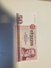 50 mark schein ddr Komplett Ungebraucht